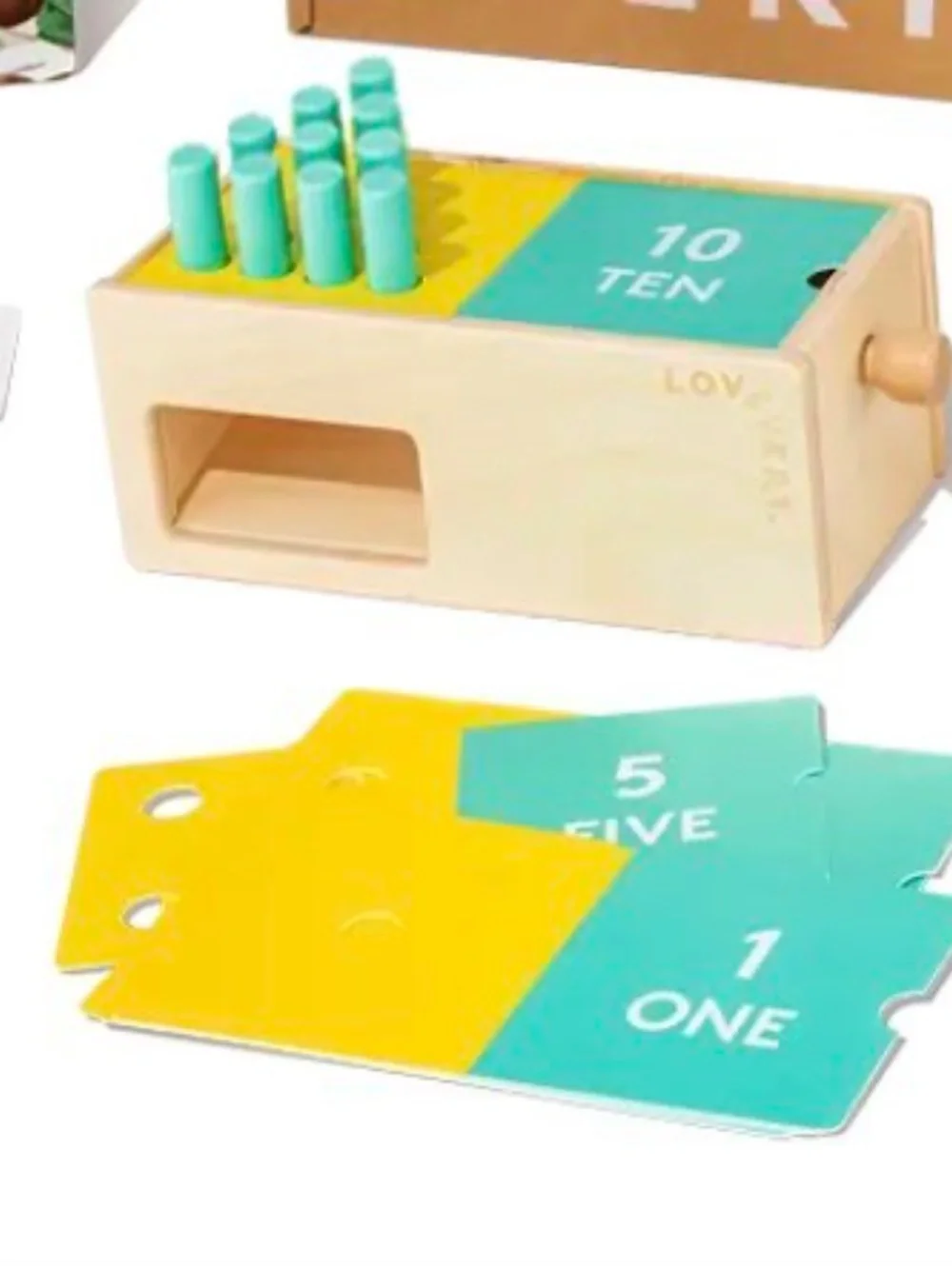 Lovevery Wooden Counting Box